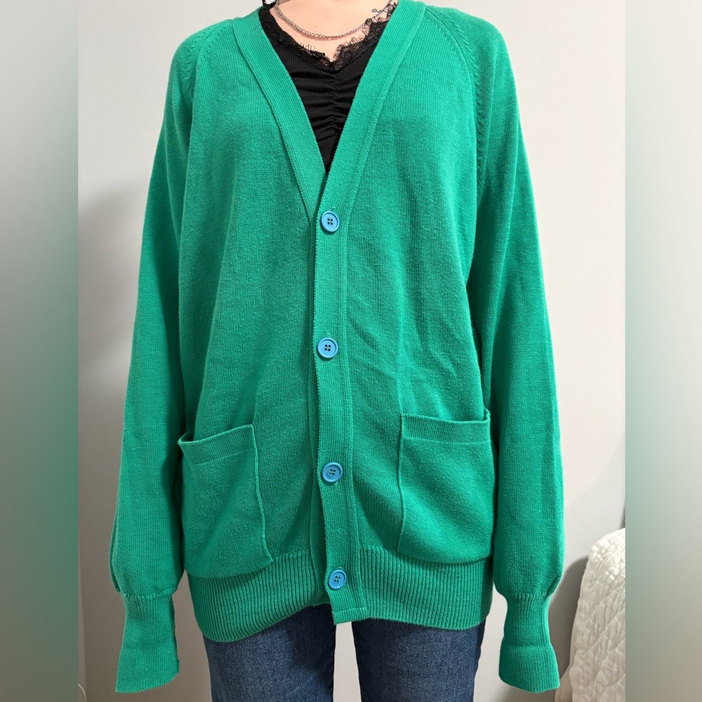 Vintage Men's Cardigan Sweater